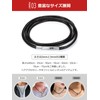 ChainsPro Women's Choker Necklace Chain Men's Black Wax Cord, Leather