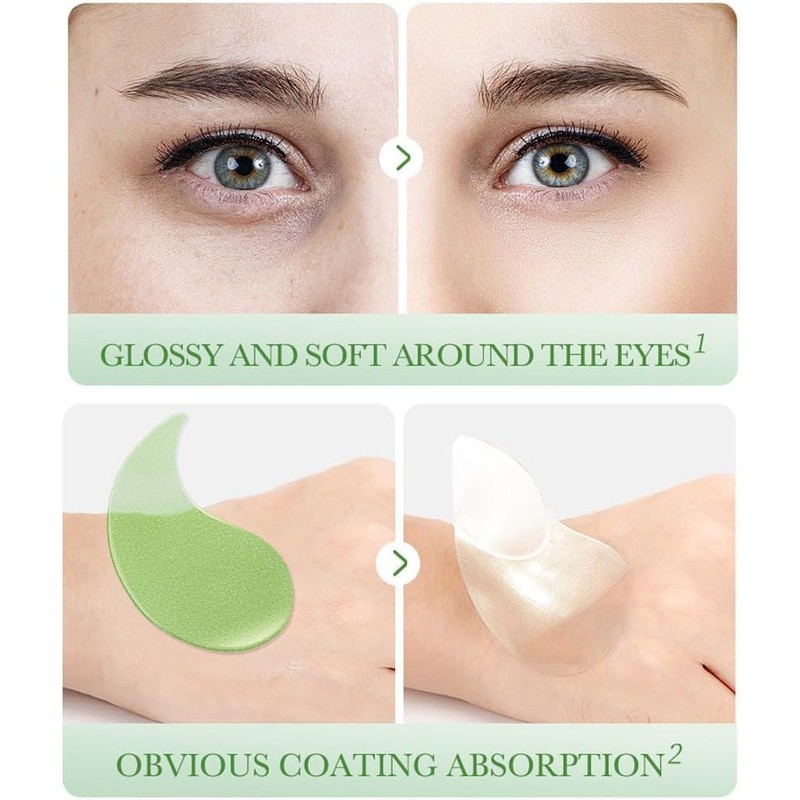 Under Eye Gel Patches, Eyes Collagen Masks with Aloe Vera