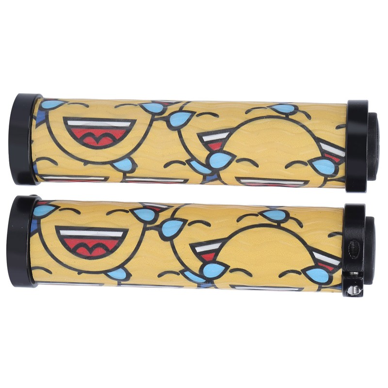 Handlebar Grips Fashionable Pattern Comfortable Cycling Equipment for Mountain BikesC