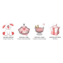 Webkinz Classic Cream Soda Pup AUGUST 2025 Pet of the Month POTM! Code Only