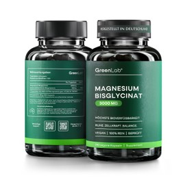 Magnesium bisglycinat, 3000mg, Vegan, Rein, Geprüft