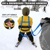 Odoland Kids Ski Snowboard Training Harness Toddler Skiing Harness with