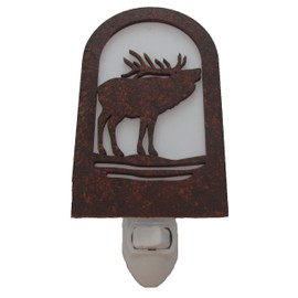 Tom's Bird Feeders Rustic Elk Nightlight