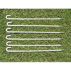 Metal Stakes for Dog Agility Tunnels (Set of 4)