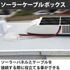 HAMILO Solar Cable Box Dome Flat Roof Camper Boat