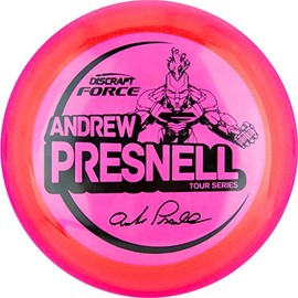 Discraft Limited Edition 2021 Tour Series Andrew Presnell Metallic Tour Z Force Distance Driver Golf Disc [Colors May Vary] - 173-174g