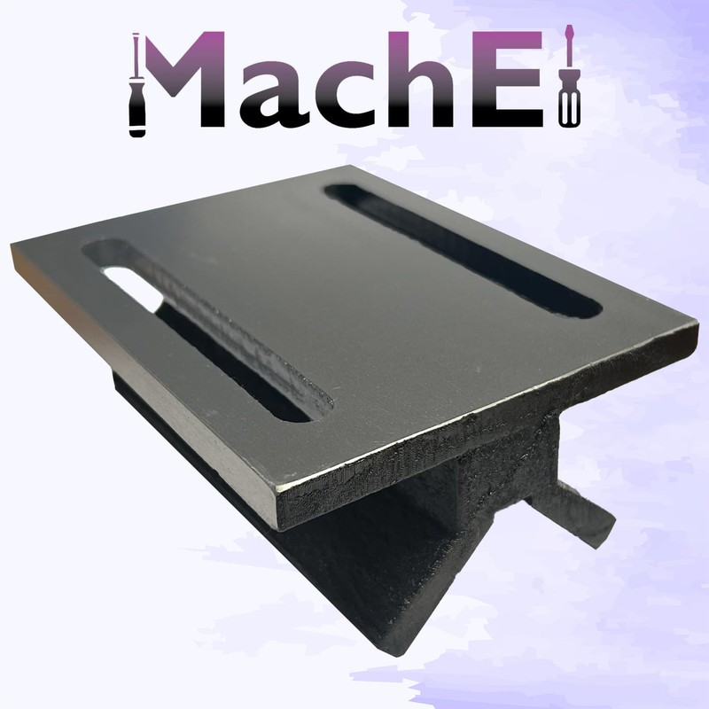 MachEl Cast Iron V Block Jig Fixture for Center Drilling