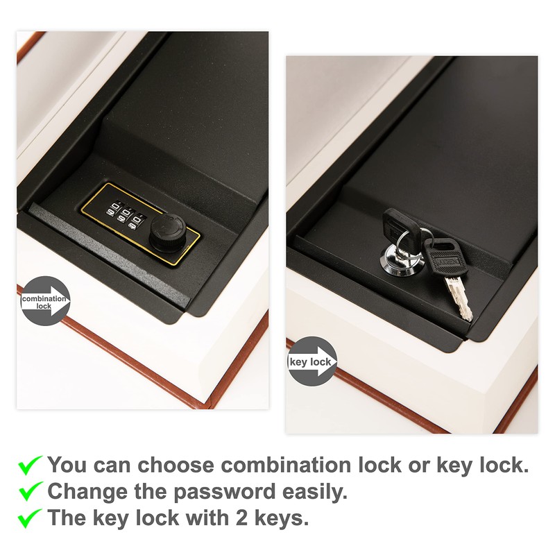 Facts Book Safe with Combination Lock Secrect Hidden Safe,Diversion Book