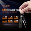 TUNENGE S15 Keychain Flashlight- Super Bright 650 High Lumens,UCB C