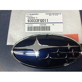 Genuine 2008-2014 Subaru Impreza Rear Liftgate Trunk Emblem Decal OEM WRX STI