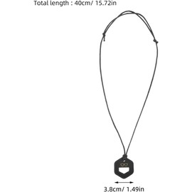 Luxshiny Cordón Negro Ajustable para Gafas, Correa de Cuello Portátil