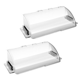 Air Vent Deflectors Adjustable Heat and Vent Cover Clear 2PCS Magnetic Air and Heat Deflector for Floor Vent Sidewalls and Ceiling Registers,8”-11”