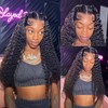Deep Wave 13x6 Hd Lace Frontal Wigs 180% 250% Density