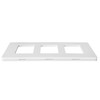Faith SWP3-WH-01 Screwless Wall Plate Child Safe Outlet Covers, 4.68"