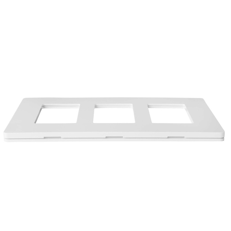 Faith SWP3-WH-01 Screwless Wall Plate Child Safe Outlet Covers, 4.68"