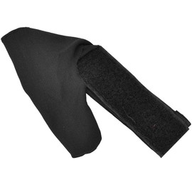 VBESTLIFE Bowling Ball Finger Grip, Adult Right Left Thumb Bowling Hand Stabiliser Saver for Bowling Ball (Black)