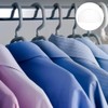 5 PACK Clear Clothing Hanger Shoulder Covers, Shoulder Cover for