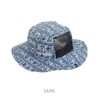 TAVARUA TM1005 (TAPA) Standard Surf Hat, UPF50+, Unisex, Wide Brim,
