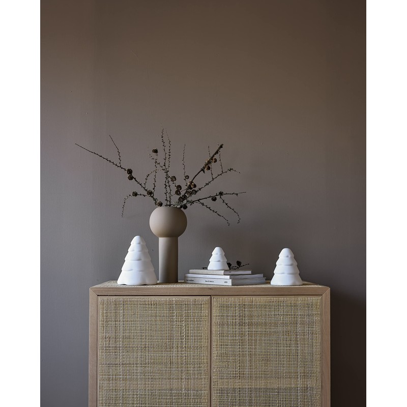 Cooee Design Snowy 10 cm White Ceramic Christmas Tree Christmas