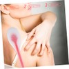 Beaupretty Aplicador Crema Espalda Herramienta Loción Cerdas Suaves Cabezal Desmontable