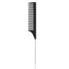 1 Pack Professional Carbon Steel Tail Combs Heat Resistant with