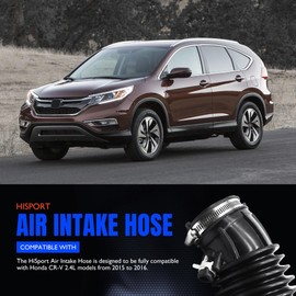 HiSport 17228-5LA-A00 Air Intake Hose Compatible with Honda CR-V 2.4L 2015-2016 Replacement for 172285LAA00