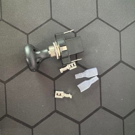 HOGUCAL Universal Golf Cart Light Switch Push Pull Headlight Switch Button 12Volt Replacement for Golf Cart Club Car Yamaha EZGO Models OEM #4034 Durable Design Easy Installation