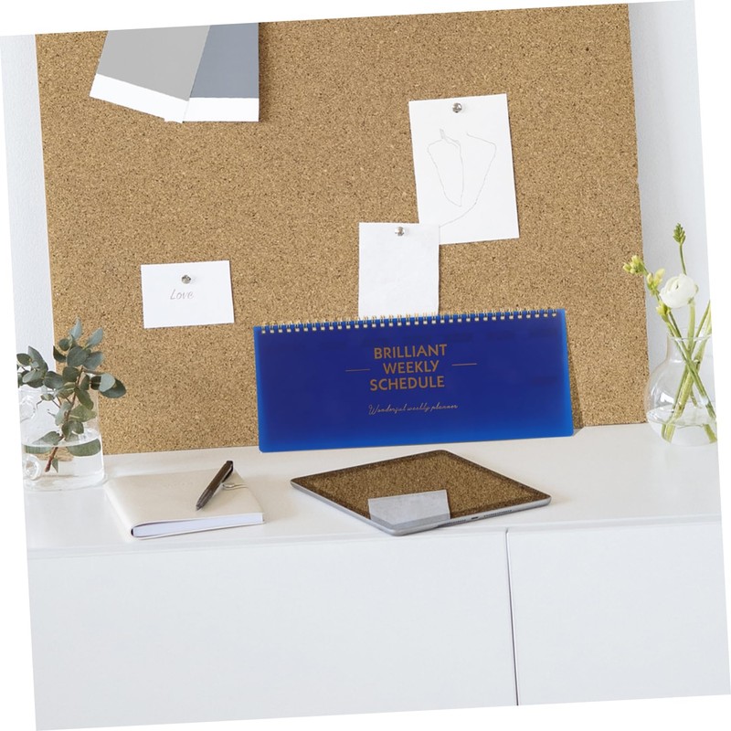 Operitacx Weekly Planner Calendar Dashboard Spiral Desk Pad Week Planner