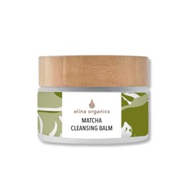 Elina Organics Matcha Cleansing Balm, 2oz – Nourishing Makeup Remover & Facial Cleanser with Matcha, Mango Butter, Jojoba Oil, Aloe Vera, Bakuchi & Rosemary – Gentle Daily Herbal Skincare