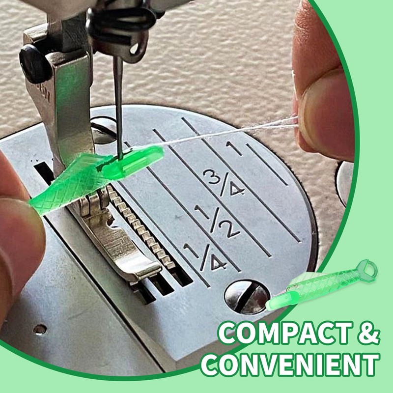 LFCFBH 70 PCS Upgraded Automatic Needle Threaders, Fish Mouth Sewing