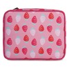 PackIt Freezable Classic Lunch Box, Sweet Strawberry, Built with ECOFREEZE