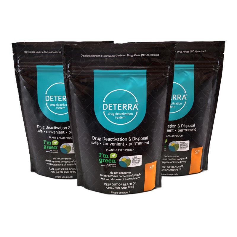 Deterra-SP - Drug Deactivation and Medication Disposal System - Safe