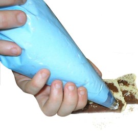 Disposable Piping bags, 45 cm, blue, 100 pieces