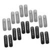 Kisangel 20pcs Heat-Resistant Pot Handle Covers Rubber Sleeves for Frying