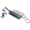 Hillman 852225 Zinc-Plated Chain Bolt 6-Inch