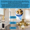 2570 Shower Valve Replacement Compatible with Moen Posi-Temp Trim Kit,