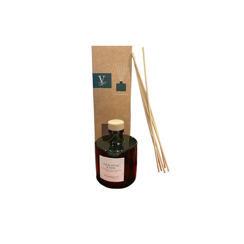 Vila Hermanos Eucalyptus & Rose Fragrance Diffuser 3.3 oz