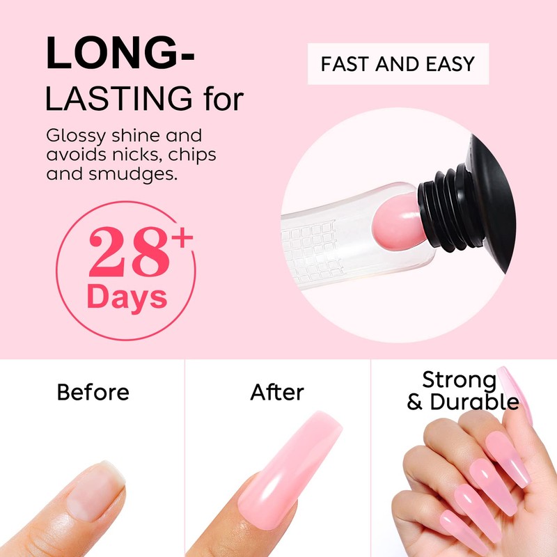 Aimeili Gel Nail Extension, Soak Off UV LED Nail Extension