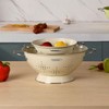 Metal Colander 2 Pack, Strainer Bowel with Handles 2Qt &