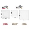 Vanity Fair Everyday Paper Napkins, 250 Count, Disposable Napkins Made