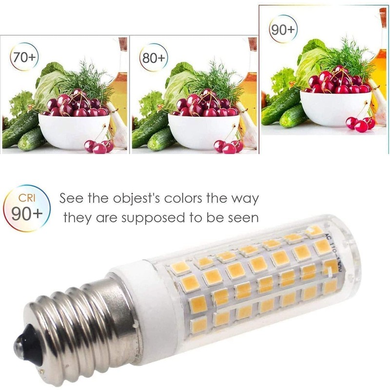 Adzok E17 Led Bulb 8W dimmable AC110v 120v E17 led