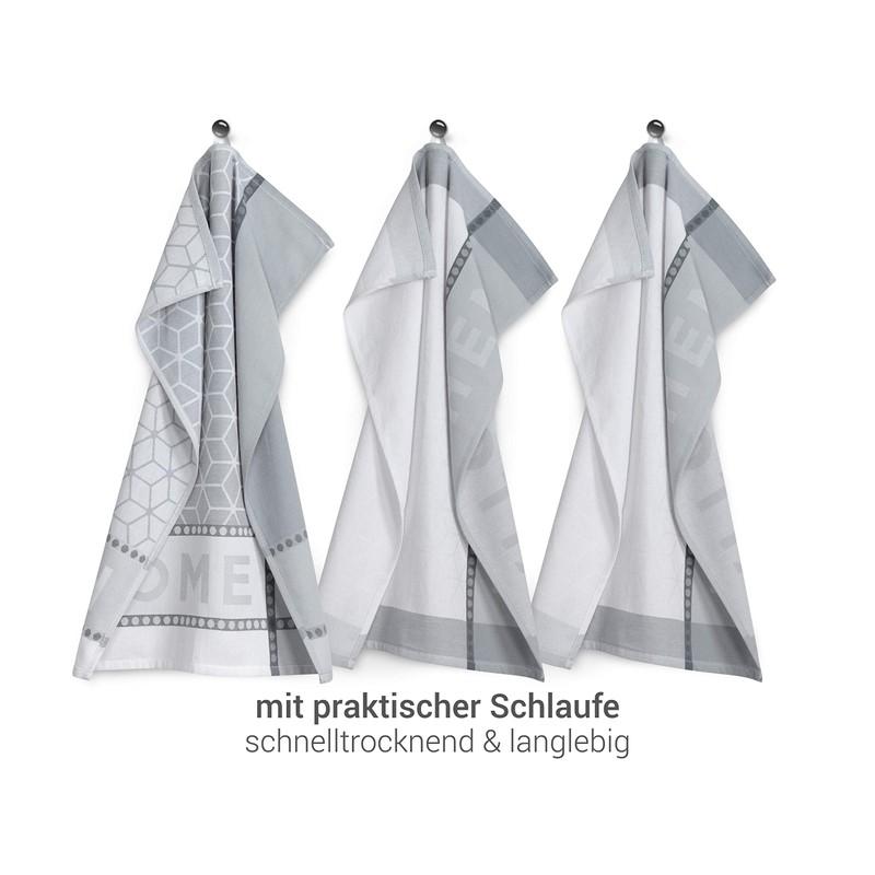 Dyckhoff Set of 3 kitchen towels – tea towels in