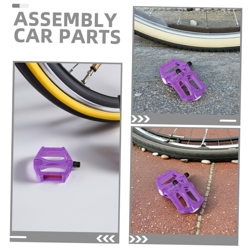 WHAMVOX 2 Pairs Bicycle Pedals Non Slip Replacement for Tricycles