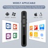 Presentation Clicker for Powerpoint Presentations,VRAJJTY Presenter Remote USB C&USB A