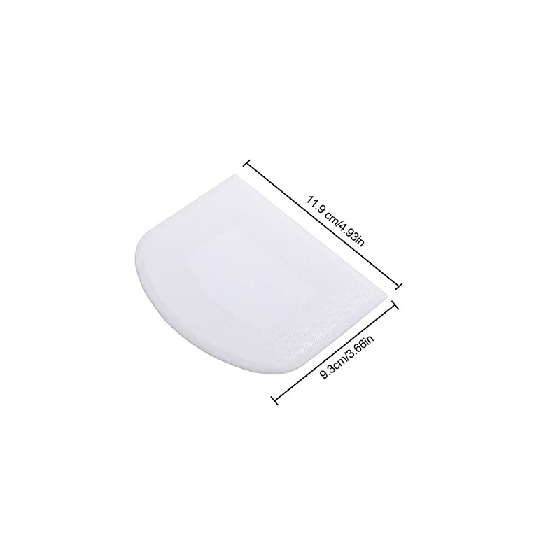 EUBEISAQI Dough Cutter and Scraper,Kitchen Food Scraper Tool | Multifunctional