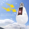 Shinelan 4 Pack LED Solar Emergency Light Bulbs for Home