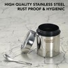Sumeet 7in1 Stainless Steel + See through Lid Masala Stand/Dry
