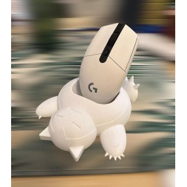 Export Commodity Made in America Snorlax Universal Mouse Holder - 3D Printed Desk Accessory,