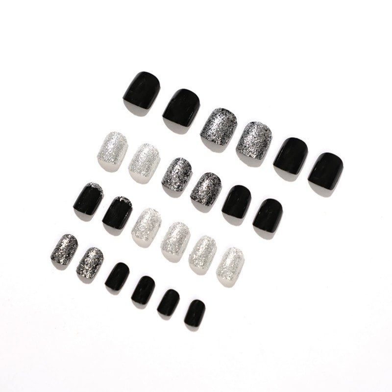 MISUD Press on Nails - Short Square Glue on Nails