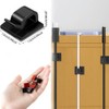 Lumbor37 Clips Organizador de Cables Autoadhesivo, 50 Piezas Clips Adhesivos